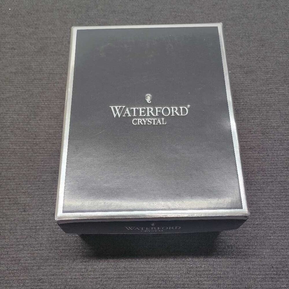 Waterford Crystal Thank You Vanity Dish Bowl Czech Republic Gift Box Included